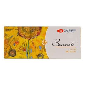 St.Petersburg 12x10 ml Sonnet Yağlı Boya Seti