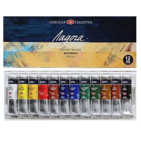 St.Petersburg 12x18 ml Ladoga Yağlı Boya Seti