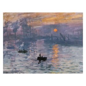 St.Petersburg 142773 30x40 cm Impression Sunrise Desenli Tuval