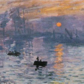St.Petersburg 142773 30x40 cm Impression Sunrise Desenli Tuval