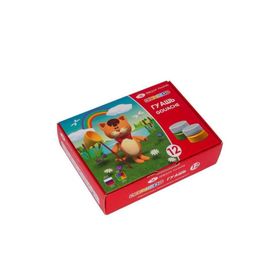 St.Petersburg 30411547 Floret 15 ml 12’li Guaj Boya Seti