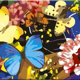 St.Petersburg 30x40 cm Butterflies 141755 Desenli Tuval