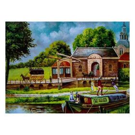 St.Petersburg 30x40 cm By the River 141761 Desenli Tuval