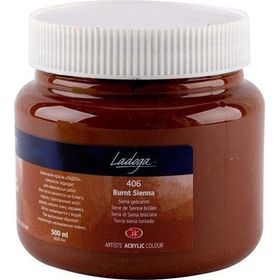St.Petersburg 500 ml Burnt Sienna 406 Ladoga Akrilik Boya