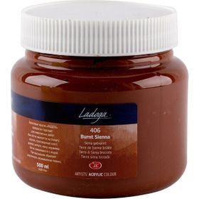 St.Petersburg 500 ml Burnt Sienna 406 Ladoga Akrilik Boya