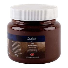 St.Petersburg 500 ml Burnt Umber 408 Ladoga Akrilik Boya