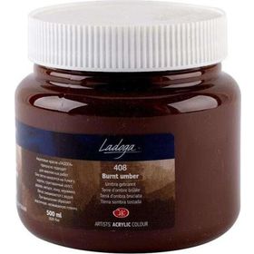 St.Petersburg 500 ml Burnt Umber 408 Ladoga Akrilik Boya