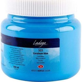 St.Petersburg 500 ml Ceruleum Blue Hue 503 Ladoga Akrilik Boya