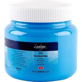 St.Petersburg 500 ml Ceruleum Blue Hue 503 Ladoga Akrilik Boya