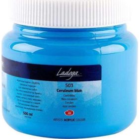 St.Petersburg 500 ml Ceruleum Blue Hue 503 Ladoga Akrilik Boya