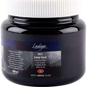 St.Petersburg 500 ml Lamp Black 801 Ladoga Akrilik Boya