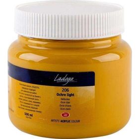 St.Petersburg 500 ml Light Ochre 206 Ladoga Akrilik Boya