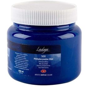 St.Petersburg 500 ml Phthalocyanine Blue 500 Ladoga Akrilik Boya