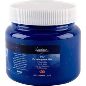 St.Petersburg 500 ml Phthalocyanine Blue 500 Ladoga Akrilik Boya