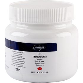St.Petersburg 500 ml Titanium White 101 Ladoga Akrilik Boya
