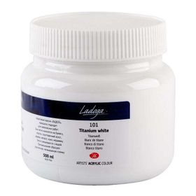 St.Petersburg 500 ml Titanium White 101 Ladoga Akrilik Boya