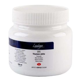 St.Petersburg 500 ml Titanium White 101 Ladoga Akrilik Boya