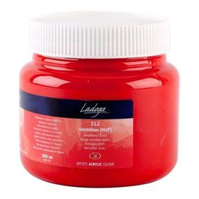 St.Petersburg 500 ml Vermilion 312 Ladoga Akrilik Boya