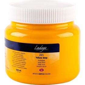 St.Petersburg 500 ml Yellow Deep 221 Ladoga Akrilik Boya