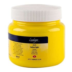 St.Petersburg 500 ml Yellow Light 213 Ladoga Akrilik Boya
