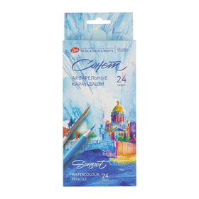 St.Petersburg 5798927 24 Renk N:81411438 Sonnet Aquarell Kalem Seti