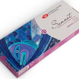 St.Petersburg Sonnet 10 ml 12’li Set Akrilik Boya Seti