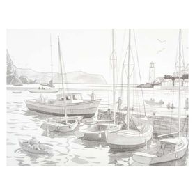 St.Petersburg Sonnet Desenli 30x40 cm Harbour Tuval