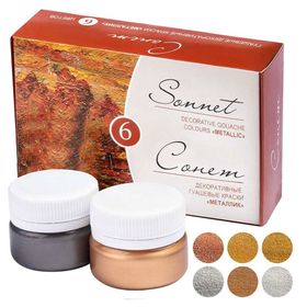 St.Petersburg Sonnet Metalik 6x20 ml Guaj Boya