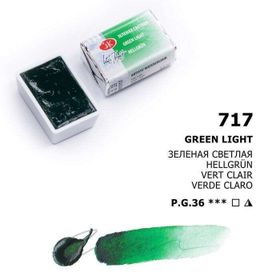 St.Petersburg White Nights Extra-Fine Tam 2.5 ml Green Light 717 Tablet Sulu Boya
