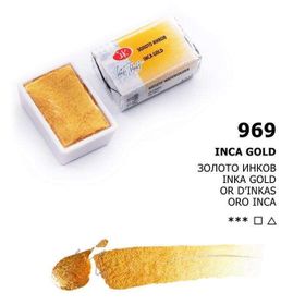 St.Petersburg White Nights Extra-Fine Tam 2.5 ml Metalik Inca Gold 969 Tablet Sulu Boya