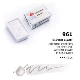 St.Petersburg White Nights Extra-Fine Tam 2.5 ml Metalik Silver Light 961 Tablet Sulu Boya