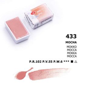St.Petersburg White Nights Extra-Fine Tam 2.5 ml Mokko 433 Tablet Sulu Boya