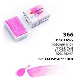 St.Petersburg White Nights Extra-Fine Tam 2.5 ml Pink Peony 366 Tablet Sulu Boya