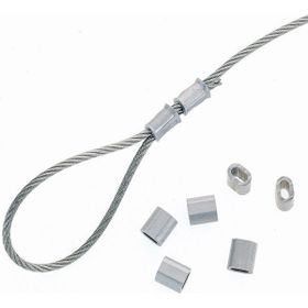 Stabilit 3 mm 10 Adet Halat Sıkma Kelepçesi