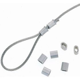 Stabilit 4 mm 10 Adet Halat Sıkma Kelepçesi