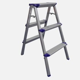 Stabilit Alüminyum 3 Basamaklı Katlanabilir Ev - Ofis Tipi Merdiven