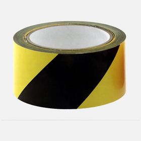 Stabilit Sarı Siyah 50 mm 66 mt Kendinden Yapışkanlı İkaz Bantı