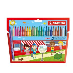 Stabilo 280 24-01 24'lü Power Keçeli Kalem