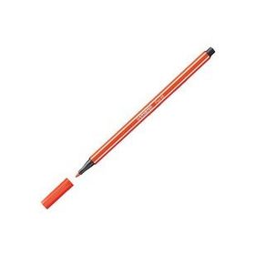 Stabilo 68-040 Pen Floresan Kırmızı 10'lu Keçeli Kalem