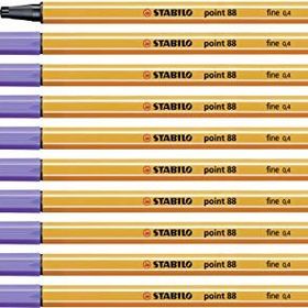 Stabilo 88 Leylak 10'lu Keçeli Kalem