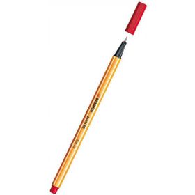 Stabilo 88 Point 0.4 MM Fosforlu Kırmızı 88/040 Keçe Uçlu İnce Kalem