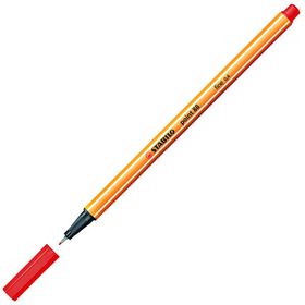 Stabilo 88 Point 0.4 MM Kızıl 88/48 Keçe Uçlu İnce Kalem