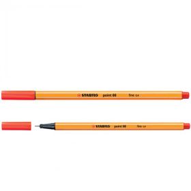 Stabilo 88 Point 0.4 MM Kızıl 88/48 Keçe Uçlu İnce Kalem