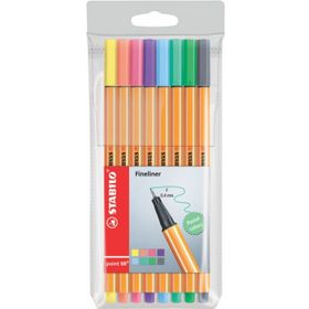 Stabilo 88 Point Gliss 8'li Keçe Uçlu Kalem Pastel