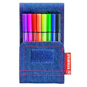 Stabilo 8'li Pen 68 Mini Jeans Set