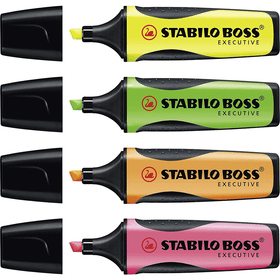 Stabilo Boss Executive Pembe Keçeli Kalem