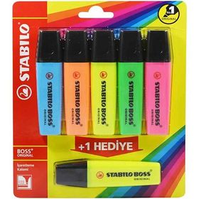 Stabilo Boss Original 5+1 Fosforlu İşaretleme Kalemi