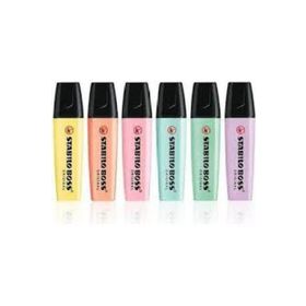 Stabilo Boss Original Karışık Renk 6'lı Fosforlu Kalem