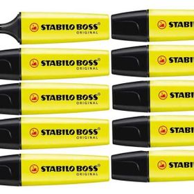 Stabilo Boss Original Pastel Sarı Fosforlu Kalem 10 Adet