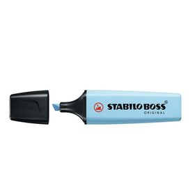 Stabilo Boss Pastel Esintili Mavi Fosforlu Kalem